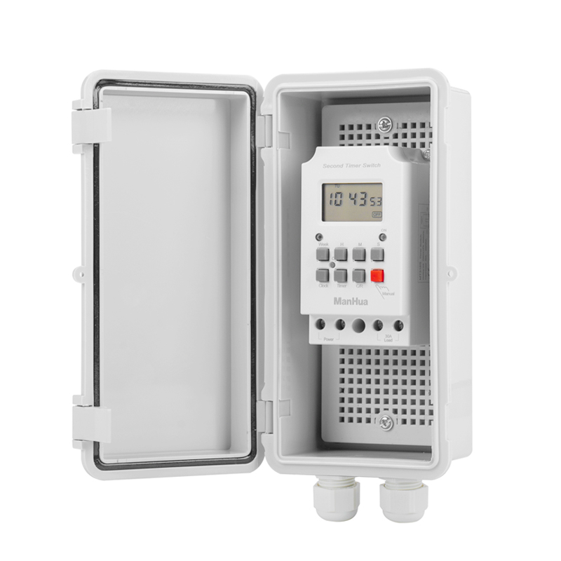 Outdoor Power Timer - ManHua 220VAC 30A MT316SE-B Temporizador digital