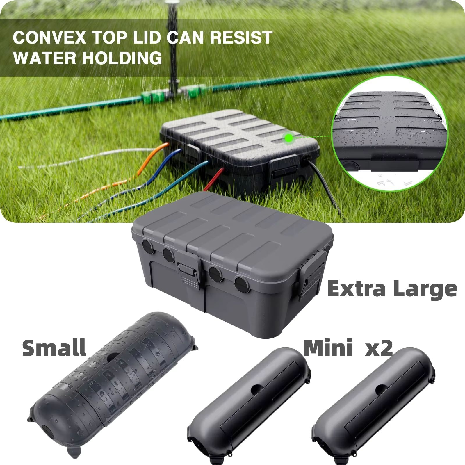 Outdoor Power Plug In - Caixas Elétricas Externas Grandes à Prova