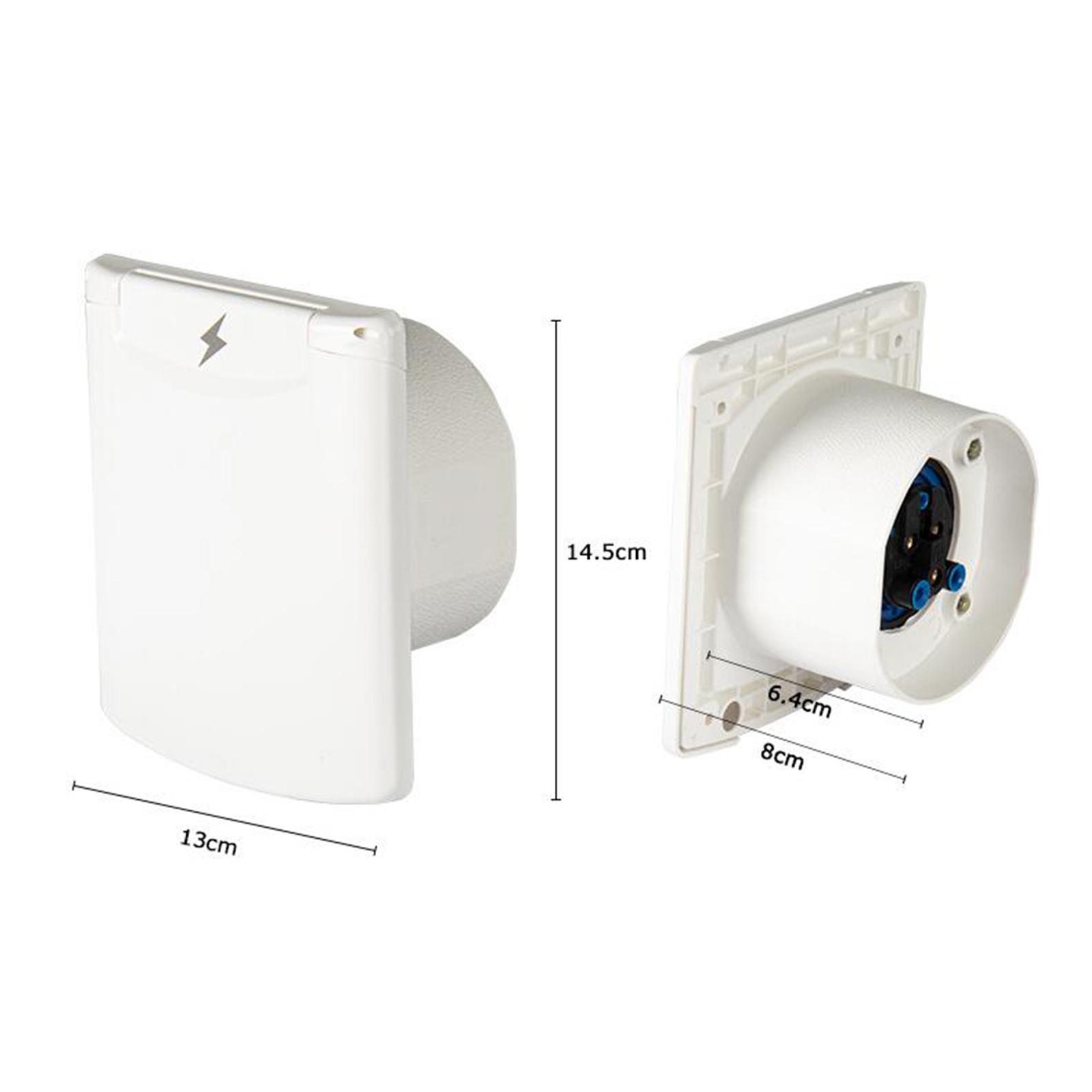 Outdoor Power Socket With Lock - Tomada de Energia Externa para RV