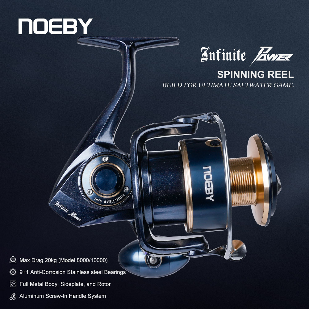 Outdoor Power Reel - Carretilha de Pesca Noeby Infinite Power