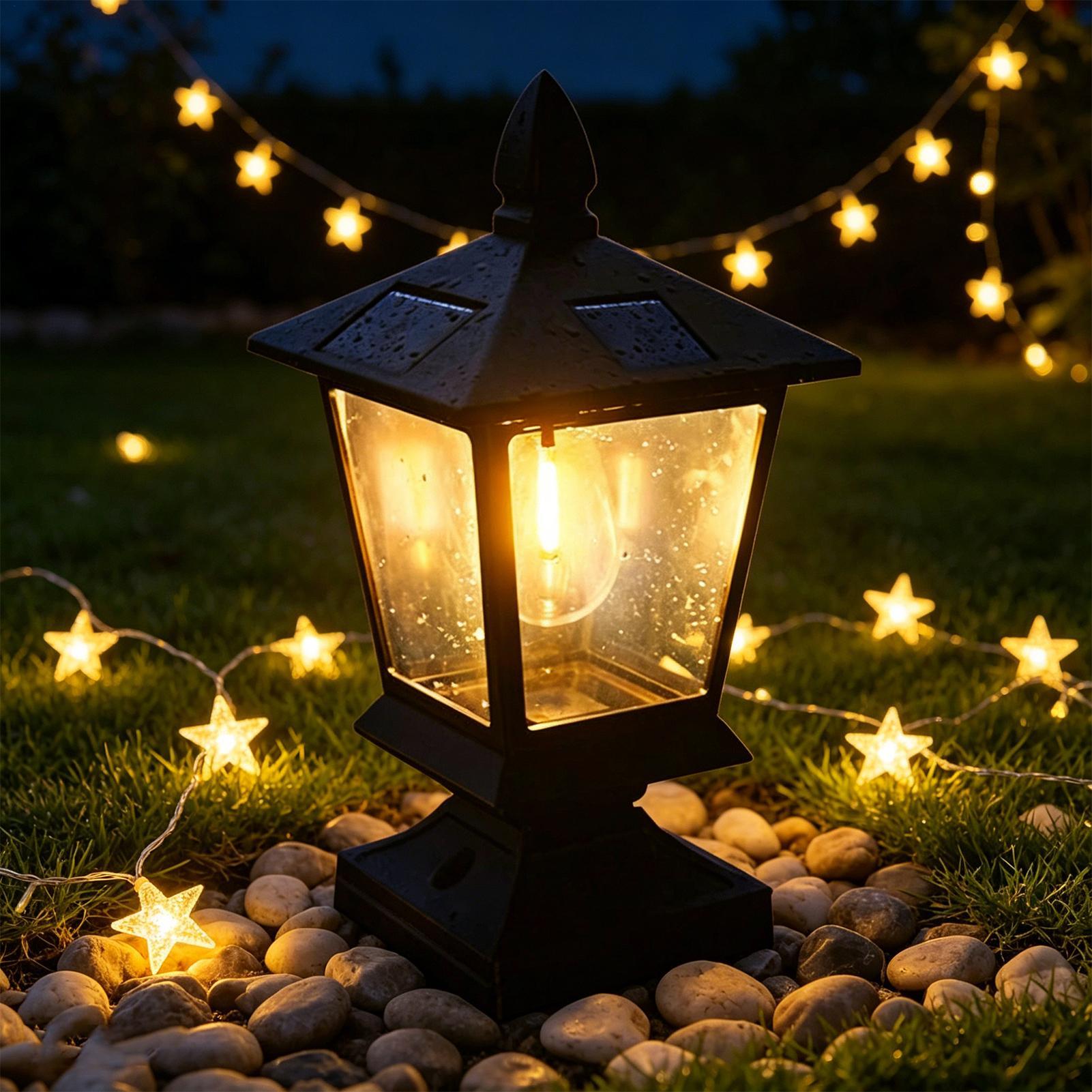 Outdoor Power Post - Luzes de Jardim Solares à Prova