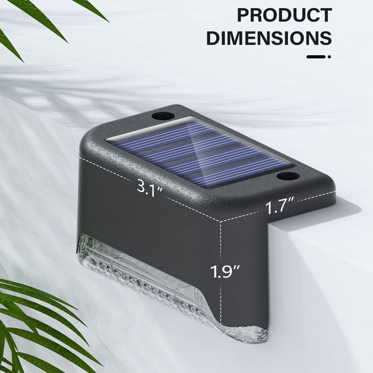 Outdoor Power Pack - Solar Powered Deck Lights, Led impermeável,