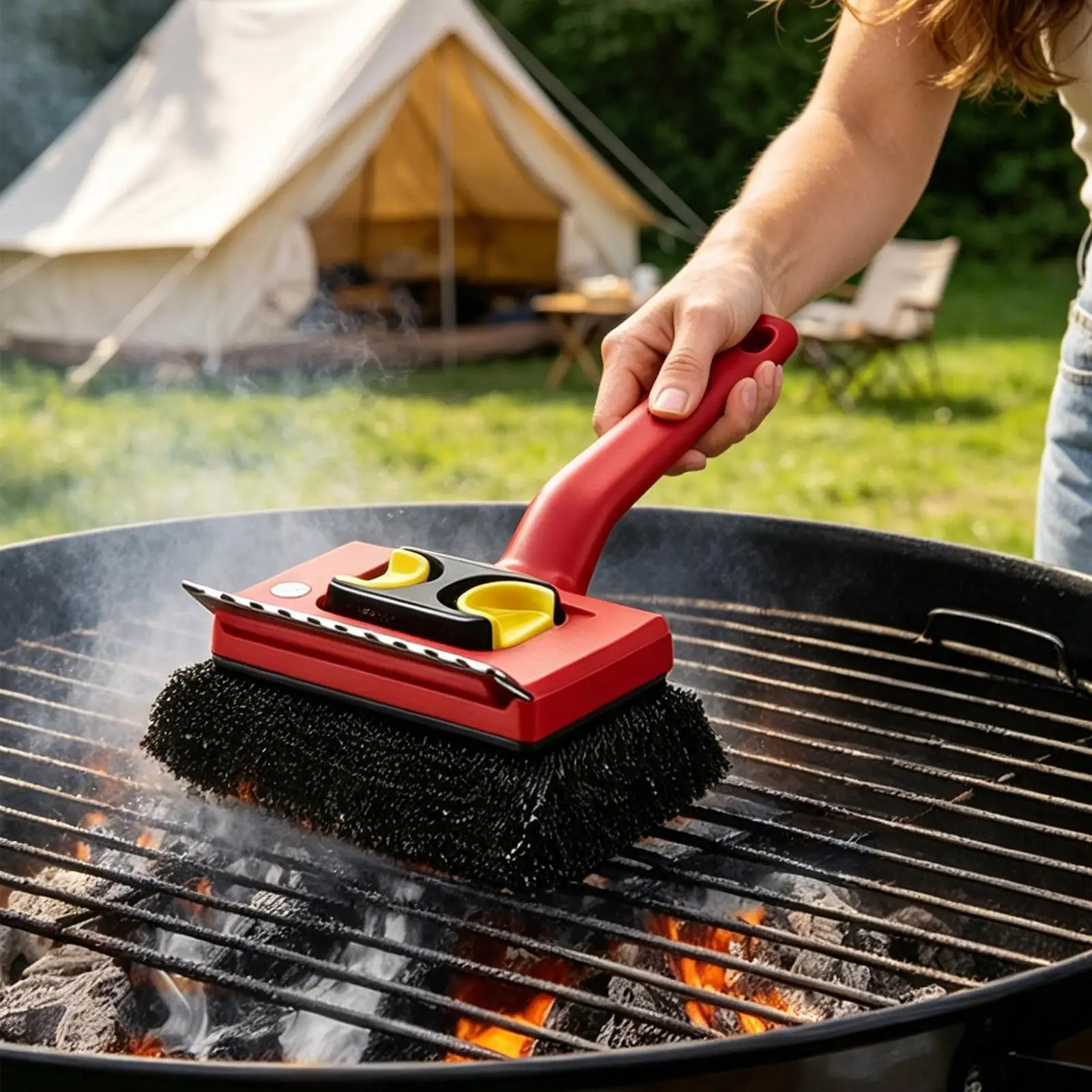 Outdoor Power Grill - Escova Elétrica para Churrasqueira com Cabo
