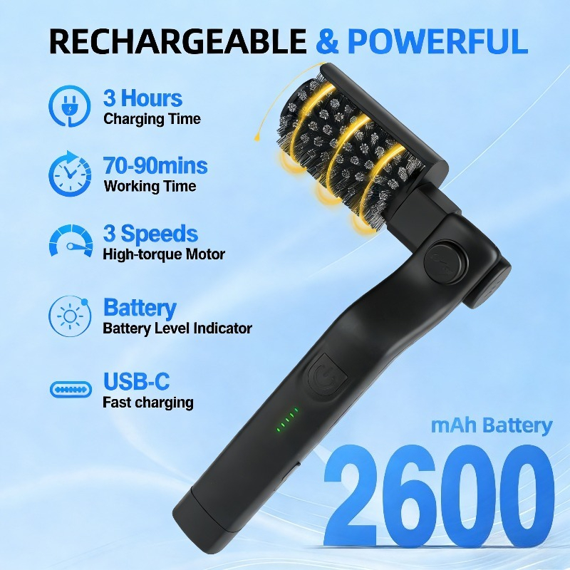 Outdoor Power Grill - Escova Elétrica para Churrasqueira 2 em