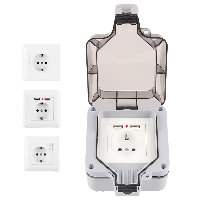 Outdoor Power Timer - IP66 ao ar livre à prova