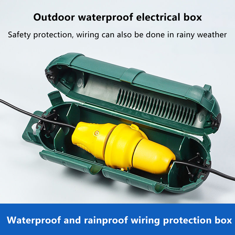 Outdoor Power Outlet - Capa de segurança para cabo de