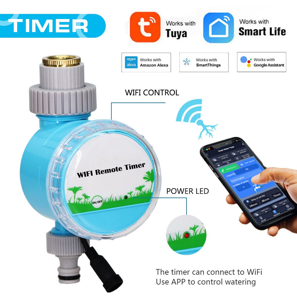 Outdoor Power Timer - Wifi sem fio jardim temporizador de