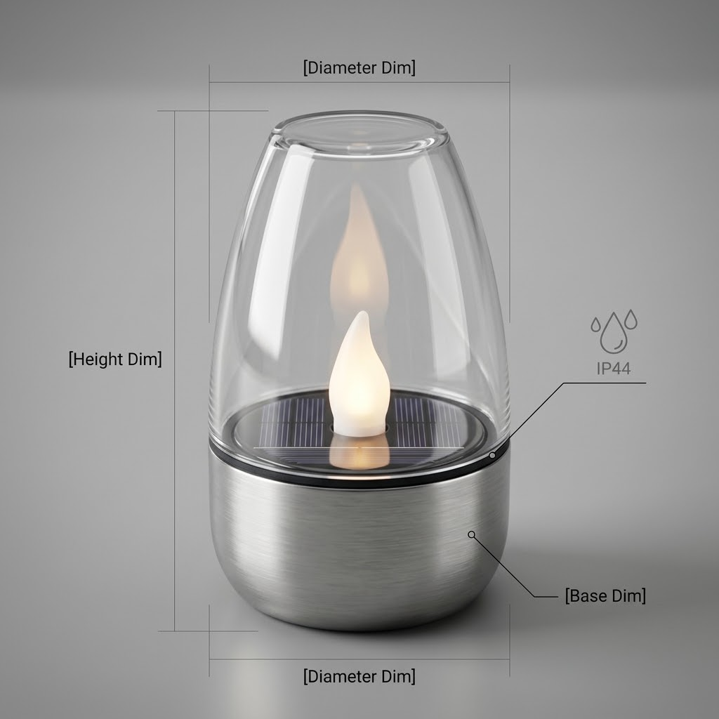 [6 unidades] Velas LED solares - Outdoor Power Pack avaliação e preço
