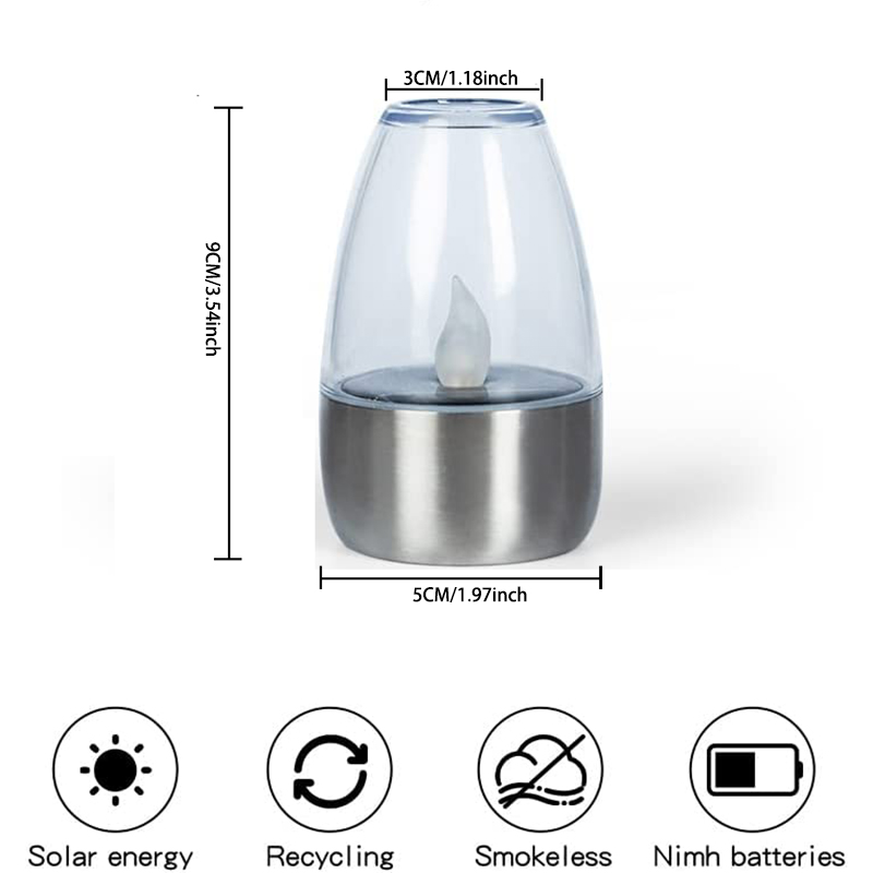 [6 unidades] Velas LED solares - Outdoor Power Pack avaliação e preço