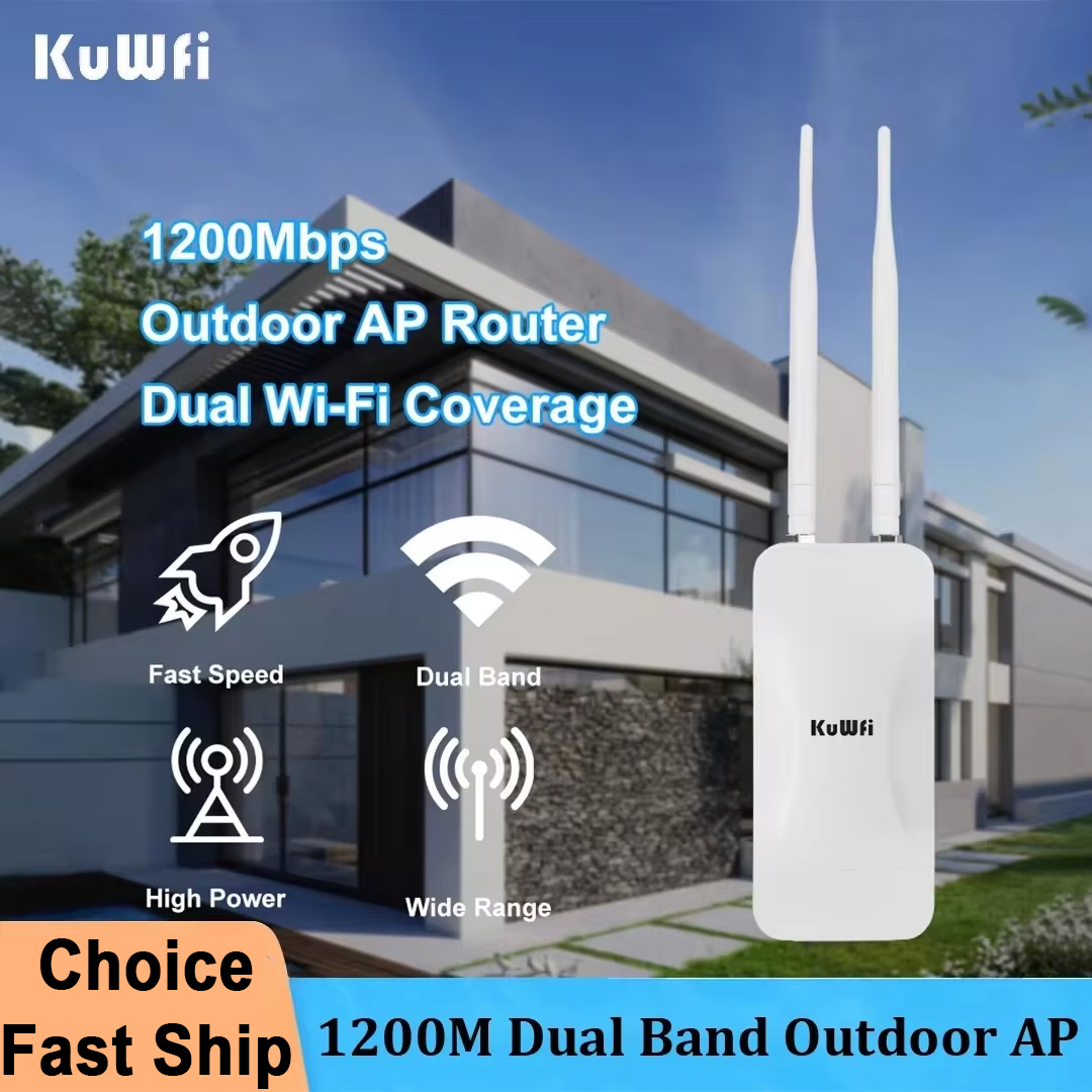 KuWFi Alta Potência AP1200 Pon - Outdoor Power Post avaliação e preço