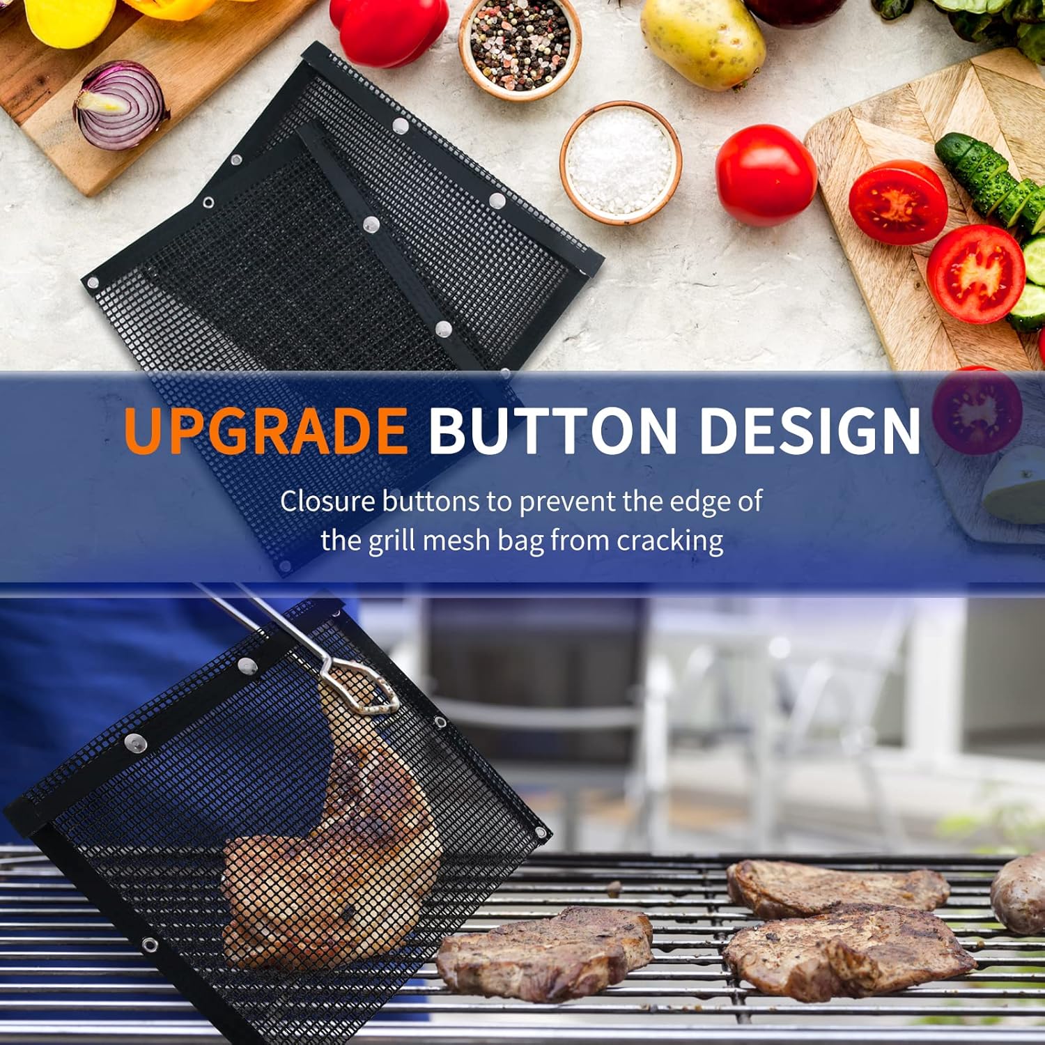 Bolsas reutilizáveis para grel - Outdoor Power Grill avaliação e preço