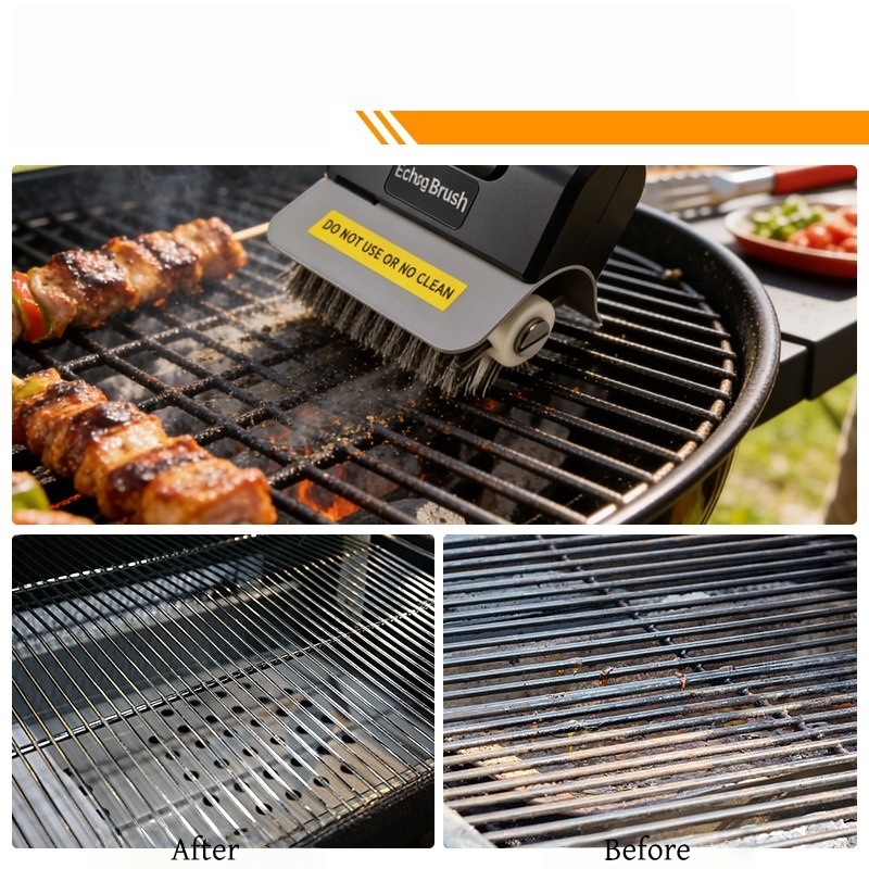 Escova Elétrica JUSTINLAU para - Outdoor Power Grill avaliação e preço