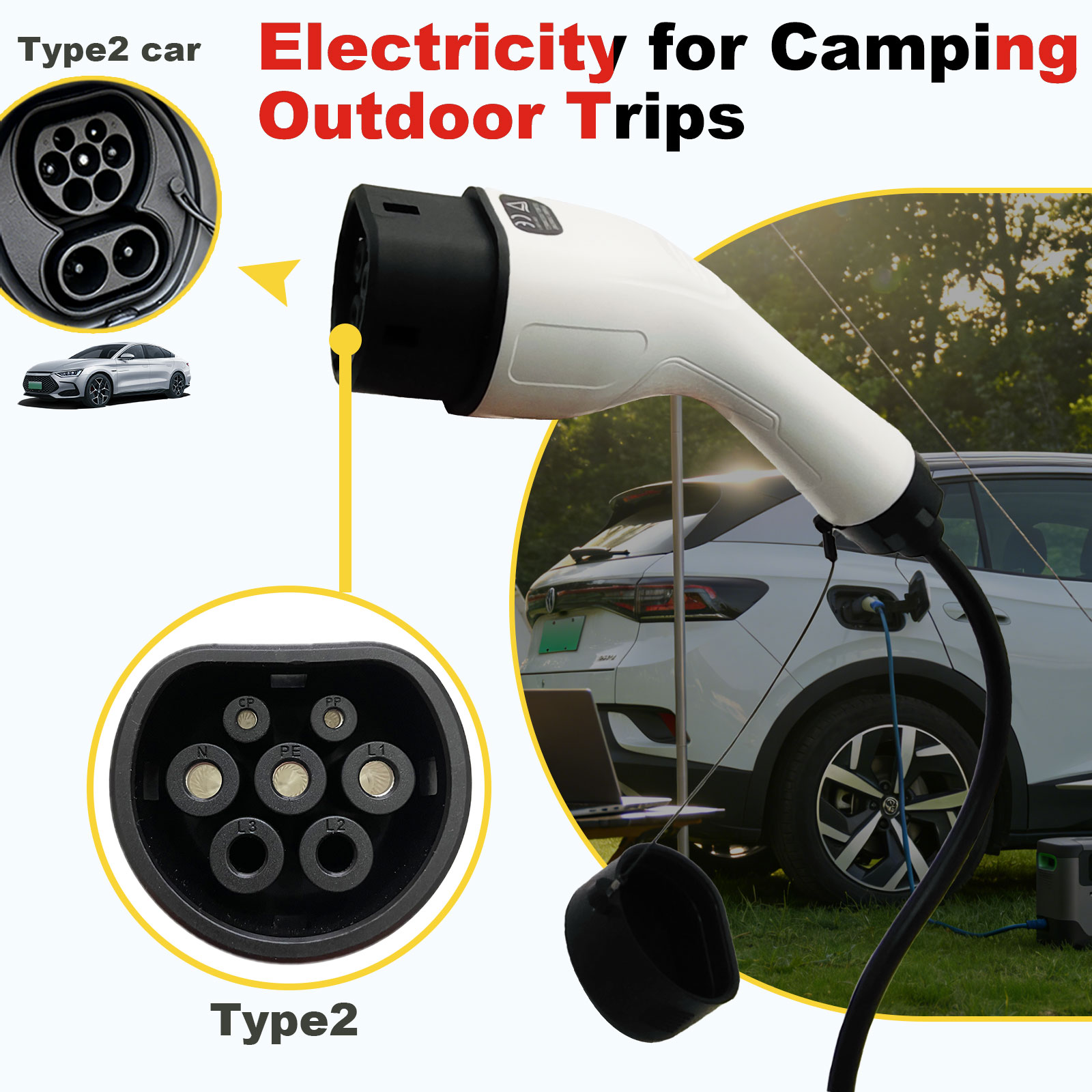Adaptador de Descarga Tipo 2 V - Outdoor Power Outlet avaliação e preço