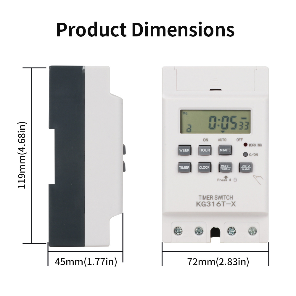 Interruptor de controle de tem - Outdoor Power Timer avaliação e preço