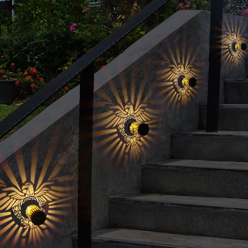2 pacote de luzes de cerca sol - Outdoor Power Post avaliação e preço