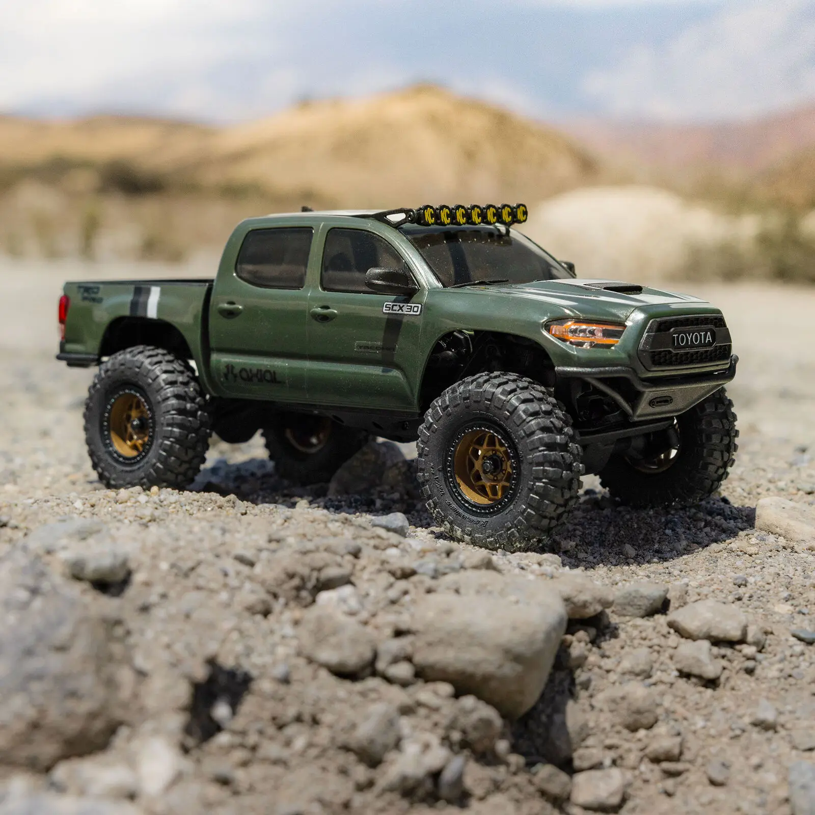 Carro RC Axial 1/30 Scx30 Taco - Outdoor Power Meter Bike avaliação e preço
