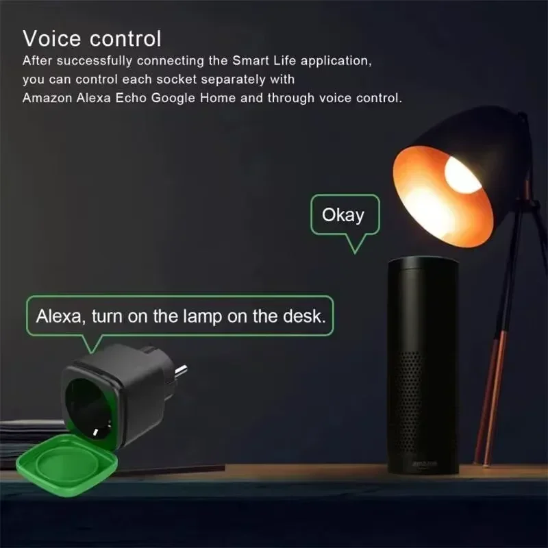 Tomada Inteligente Tuya EU 16A - Outdoor Power Outlet avaliação e preço