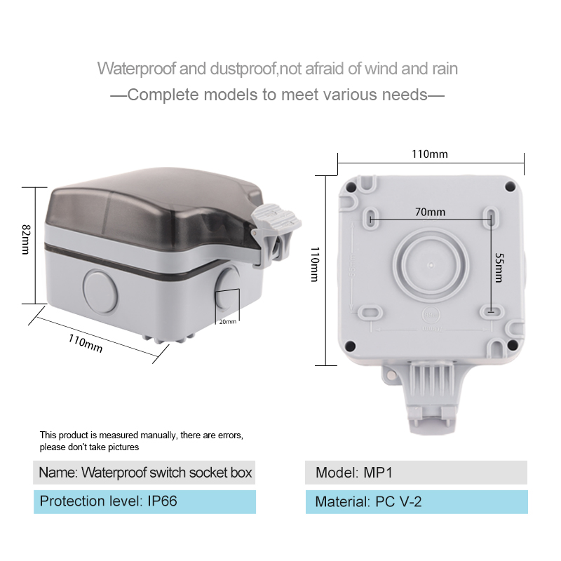 IP66 ao ar livre à prova de in - Outdoor Power Timer avaliação e preço