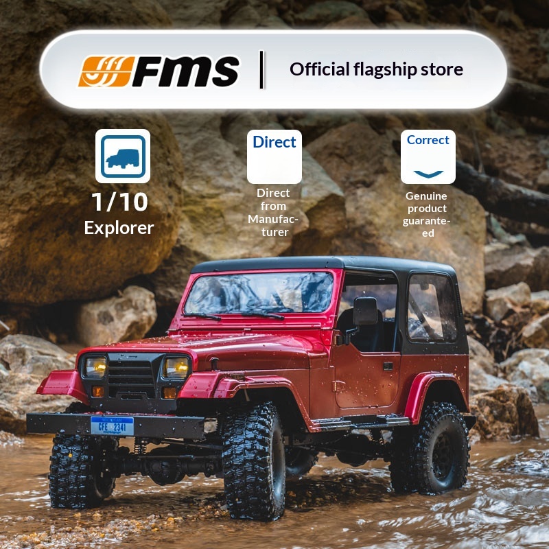 Carro RC Off Road Crawler Fms  - Outdoor Power Meter Bike avaliação e preço