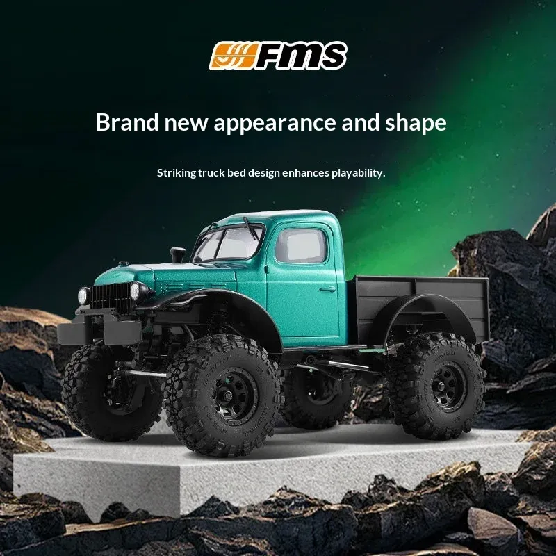 Fms Fcx24 Power Wagon 1/24 Bru - Outdoor Power Meter Bike avaliação e preço