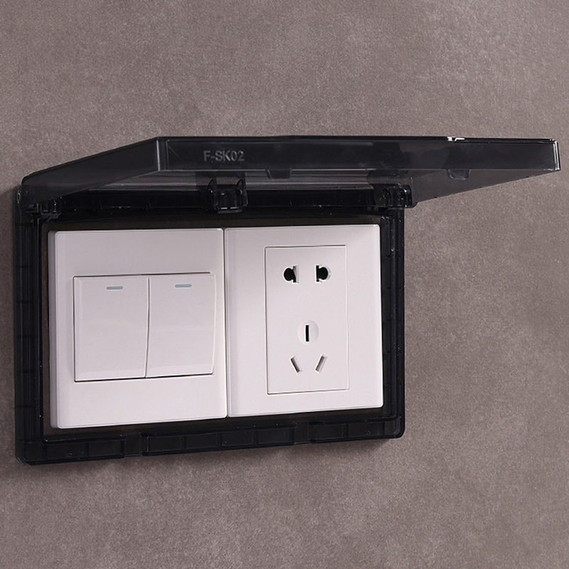 86 tipo 2-gang capa de saída a - Outdoor Power Outlet avaliação e preço
