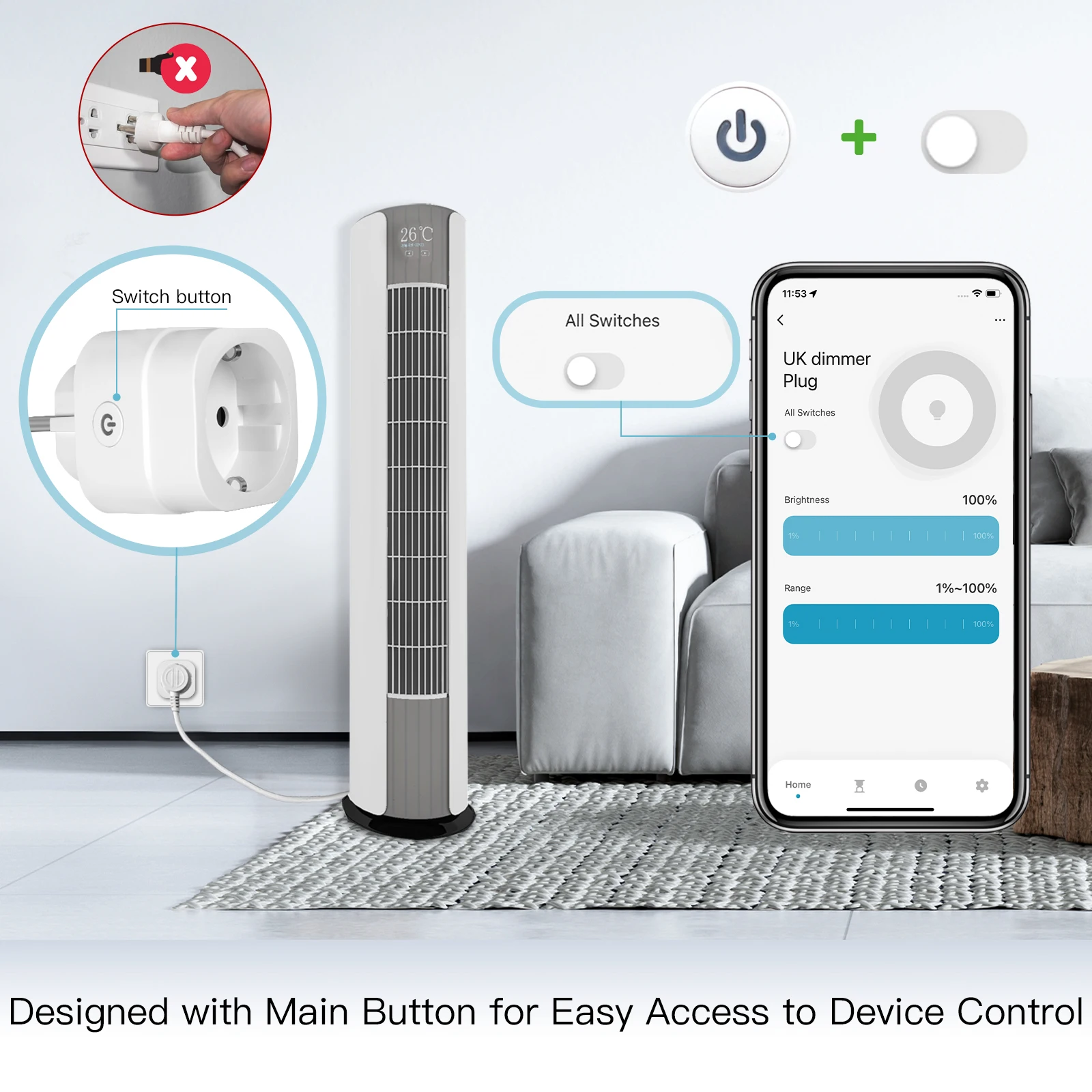 Tomada Inteligente WiFi MOES T - Outdoor Power Timer avaliação e preço